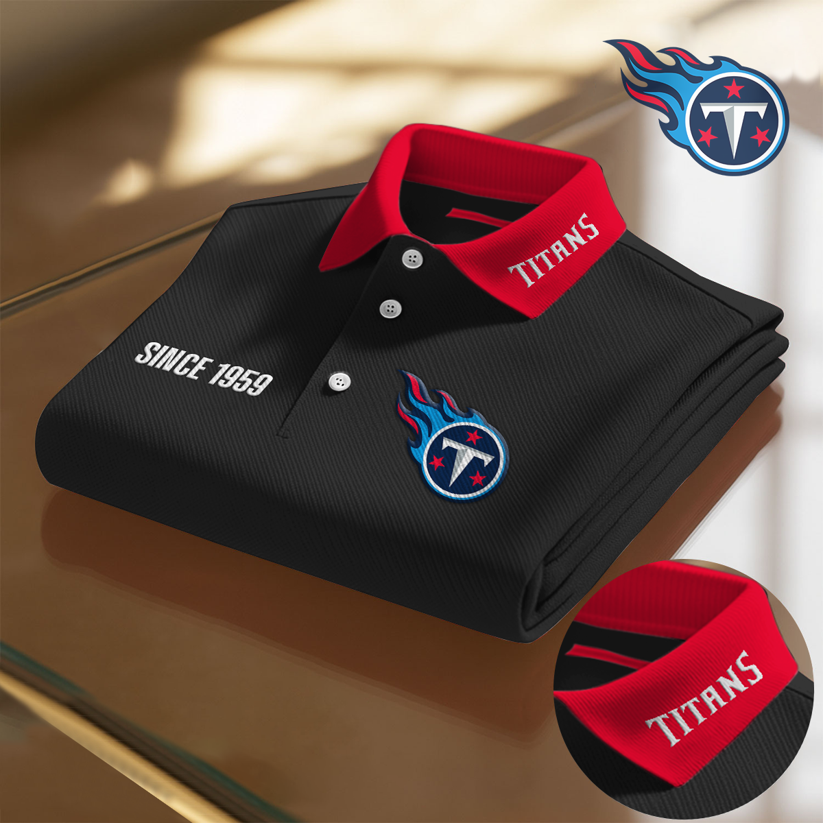 TEN x NFL Premium Polo Shirt  DatND DVT
