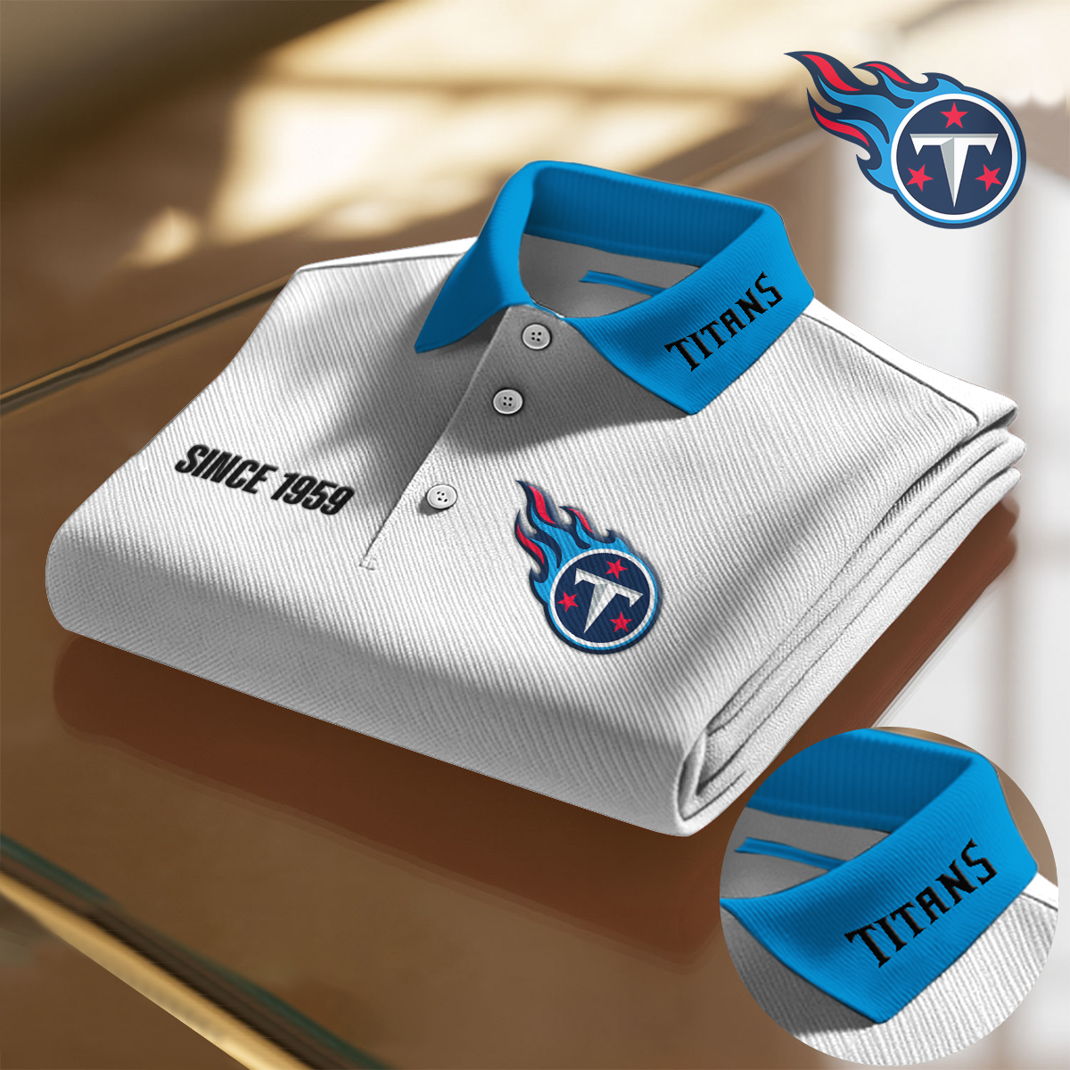 TEN x NFL Premium Polo Shirt  DatND DVT