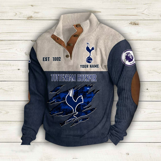 TOT  x EPL Double Breasted Stand Collar Hoodies DATND TANTD