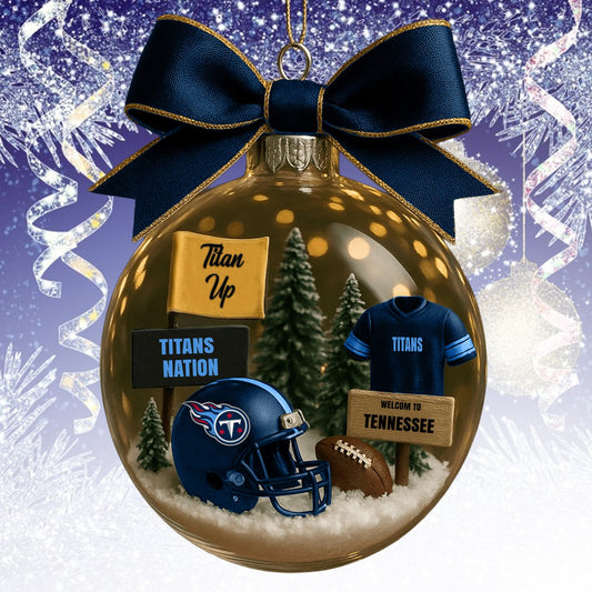 TT  NFL Acrylic Ball Ornament - Best Gift For Fans DDT CTND