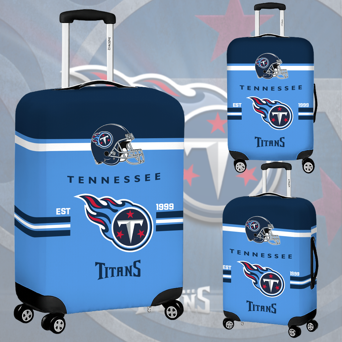 TT NFL Luggage Cover Suitcase Protector DDT NTL