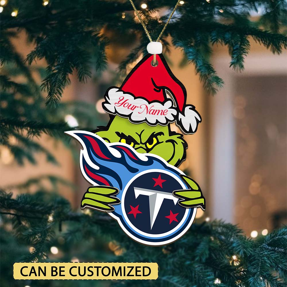 TT NFL x Grin Christmas Ornament DDT HLP