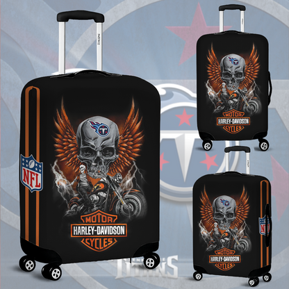 TT NFL x Motorcycle Luggage Cover Suitcase Protector DDT CTND