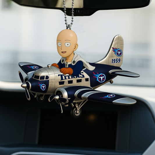 TT NFL x One-Punch Man Premium Car Hanging Ornament DDT HLP