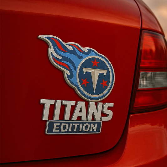 TT Premium 3D Car Name Badge DDT TTV
