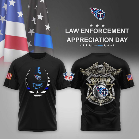 TT Premium Law Enforcement Appreciation Day T-shirt DDT CTND