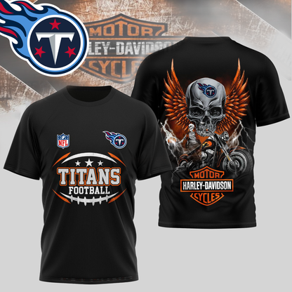 TT Premium NFL Motorcycle 3D Shirt DDT CTND