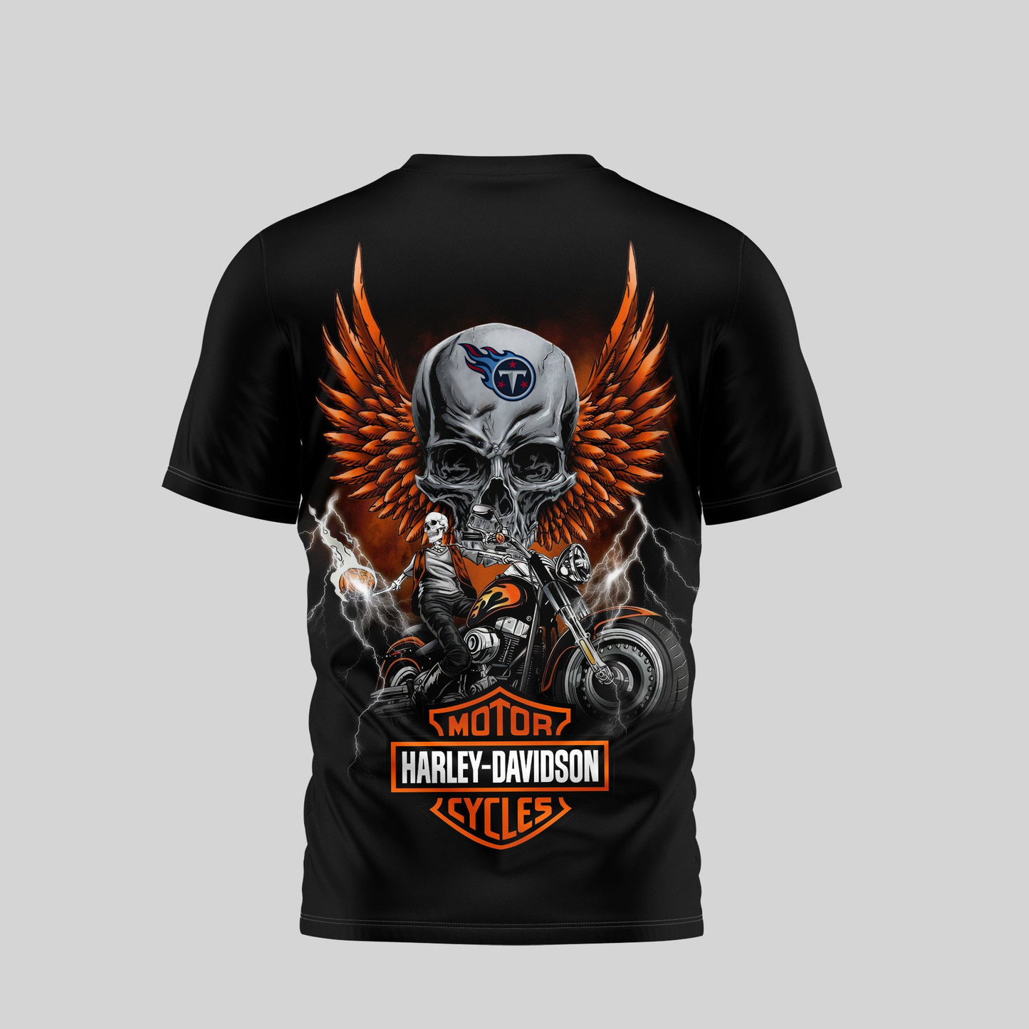 TT Premium NFL Motorcycle 3D Shirt DDT CTND