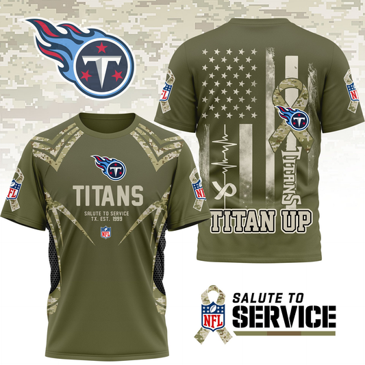 TT Premium NFL Salute to Service Camo 3D Shirt DDT CTND