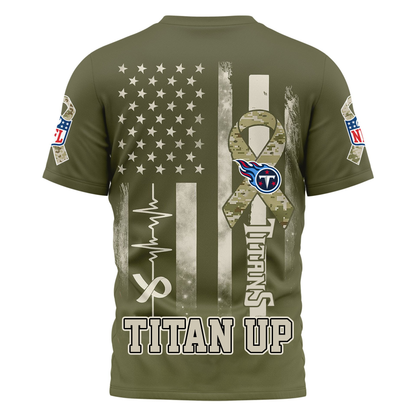 TT Premium NFL Salute to Service Camo 3D Shirt DDT CTND