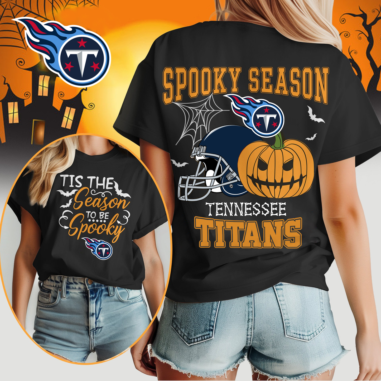 TT Premium Spooky Season Women 3D Shirt DDT CTND