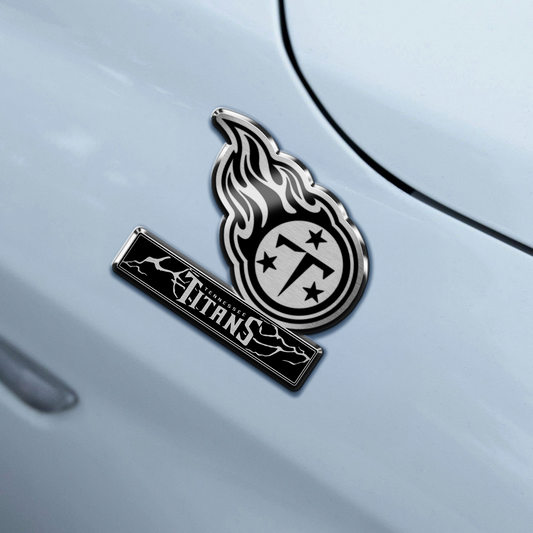 TT V2 Premium 3D Car Name Badge DDT CTND