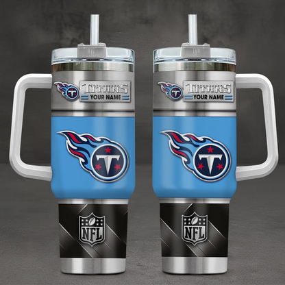 TT x NFL Stainless Steel Tumbler With Handle DDT HLPHUONG