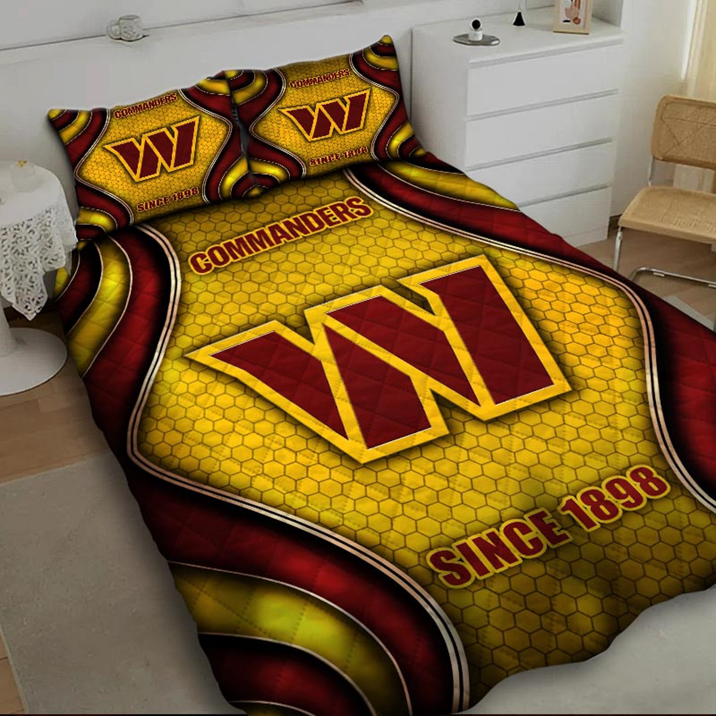 WAS x NFL Bedding Set Multicolor V1 DATND TANTD