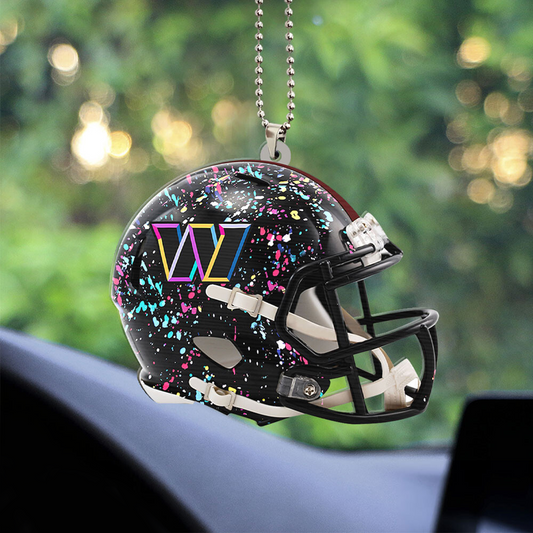 WAS x NFL Custom Shape 2-sided Car Ornament DATND TANTD