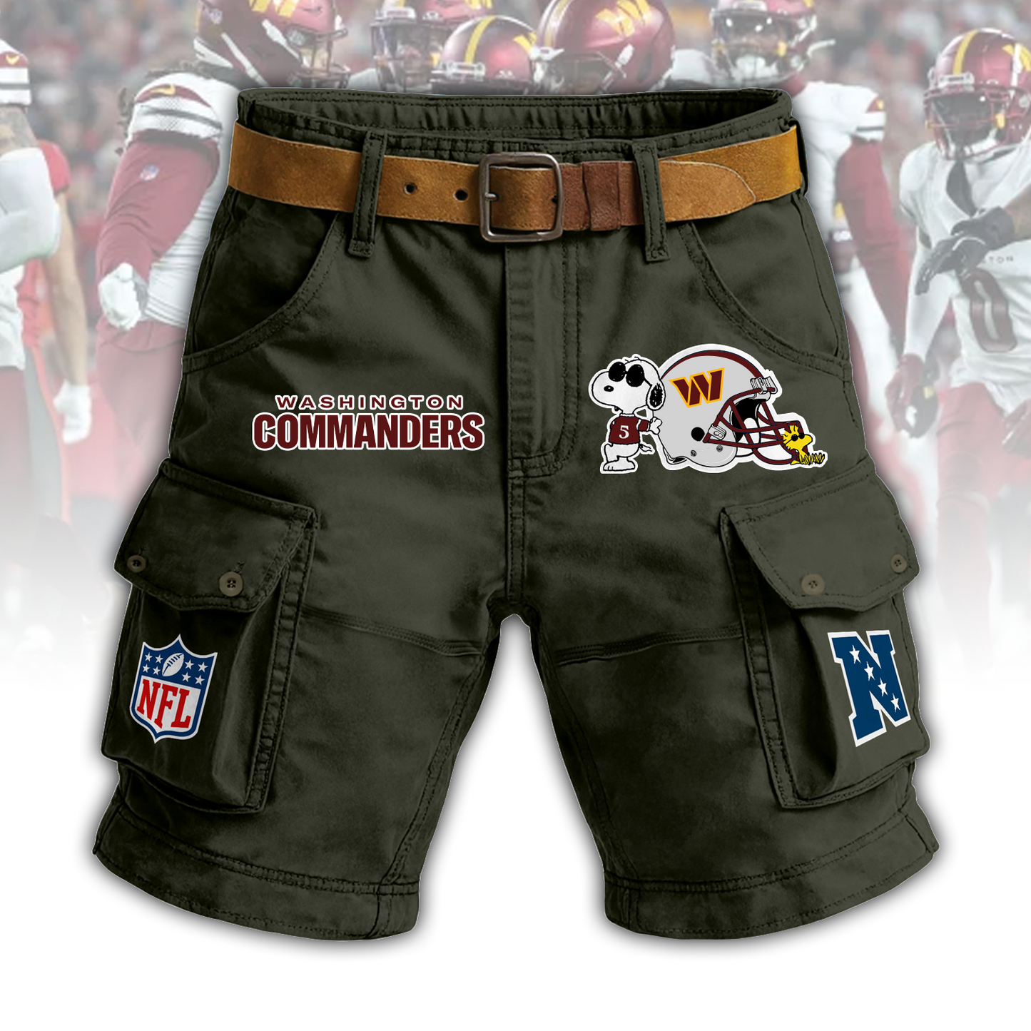 WAS x NFL Man Shorts
