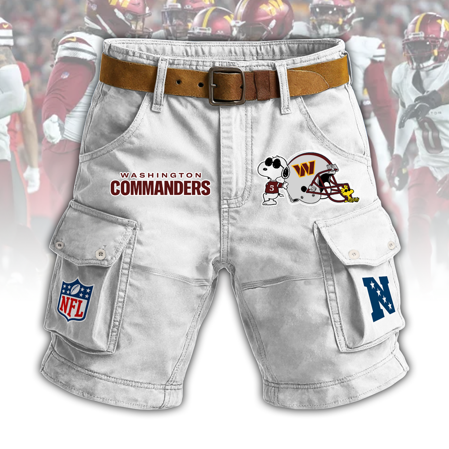 WAS x NFL Man Shorts
