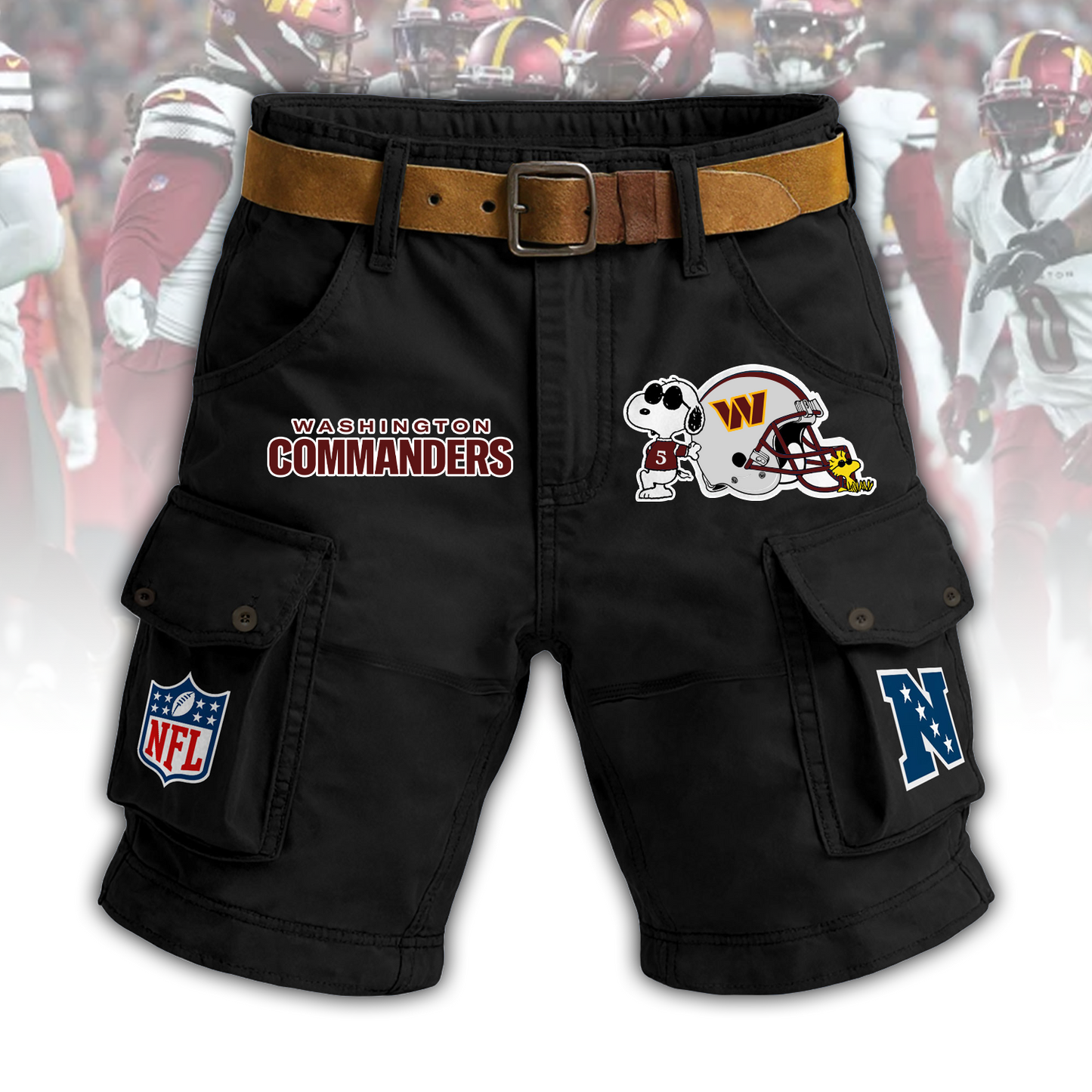 WAS x NFL Man Shorts