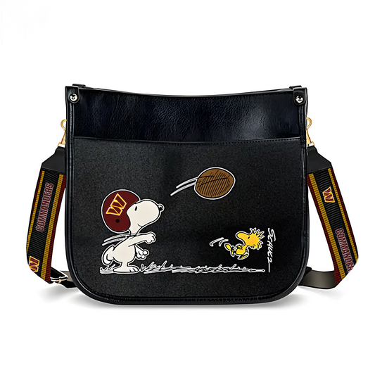 WAS x NFL Peanuts Snoopy Football Shoulder Bag DatND ThuongNH