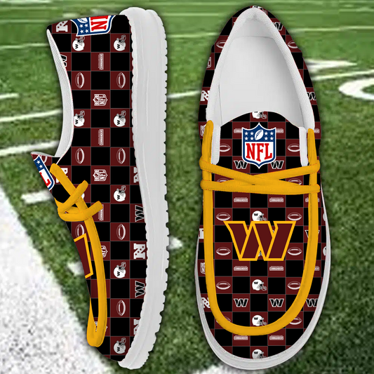 WAS x NFL Personalized Low Top Shoes DATND TANTD