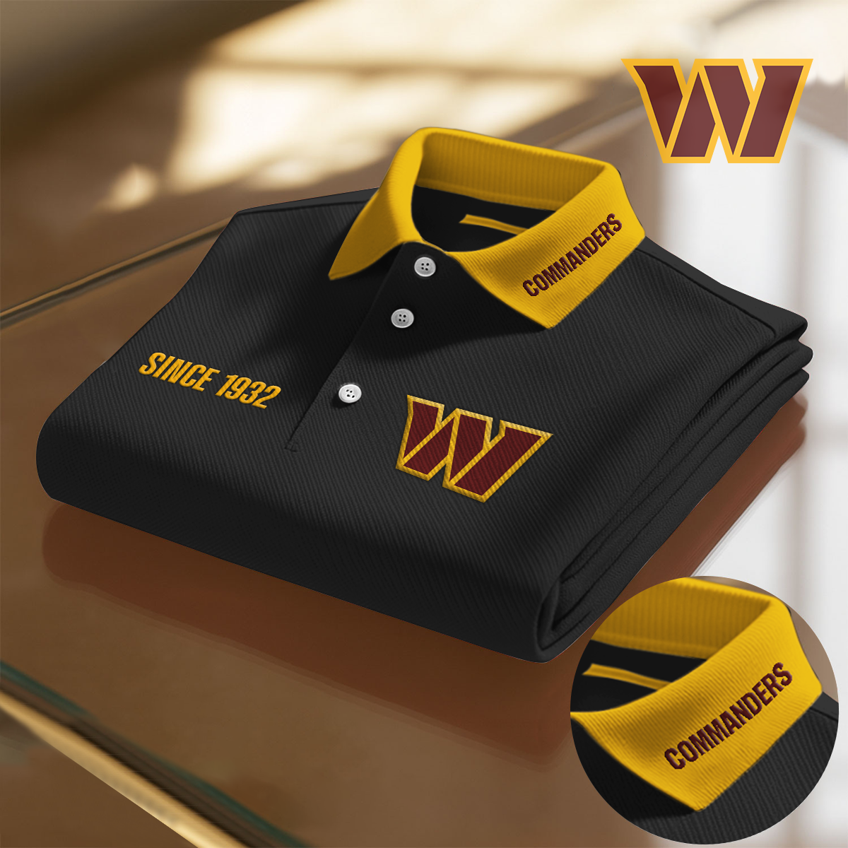 WAS x NFL Premium Polo Shirt  DatND DVT