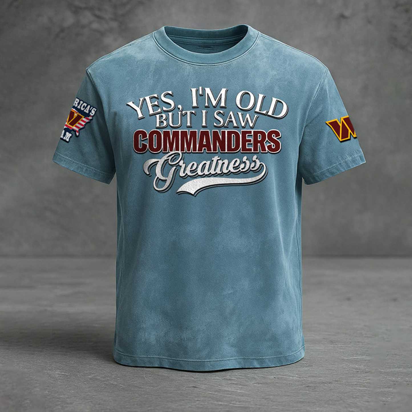 WAS X NFL Retro Style Shirt V1 NAK NHT