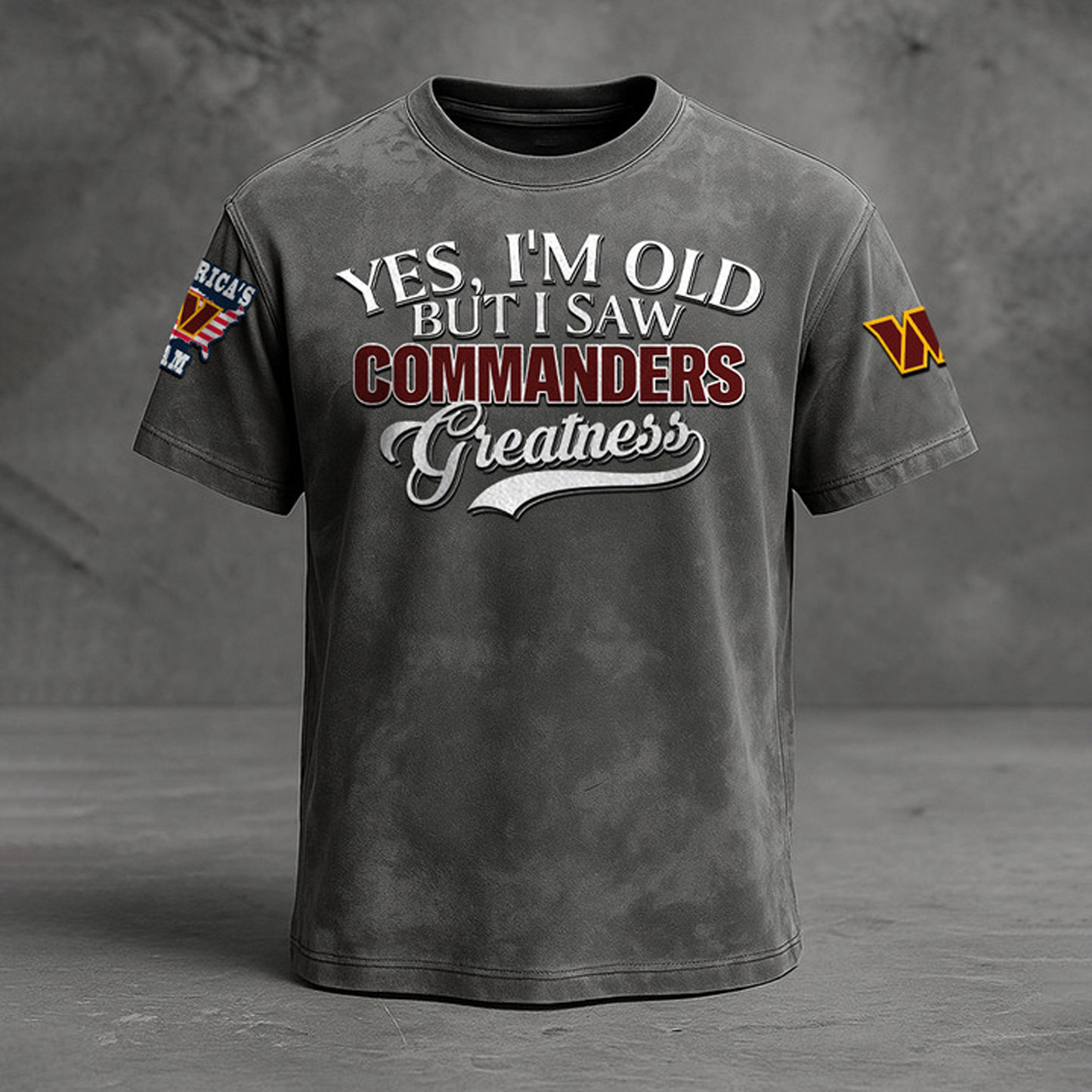 WAS X NFL Retro Style Shirt V1 NAK NHT