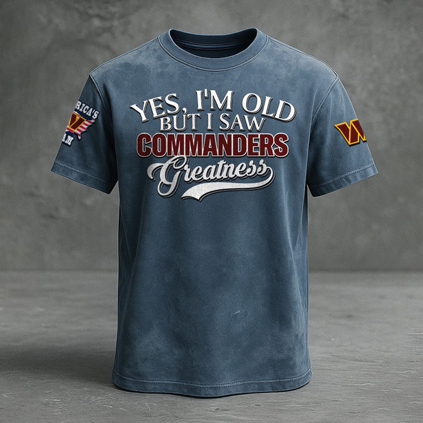 WAS X NFL Retro Style Shirt V1 NAK NHT