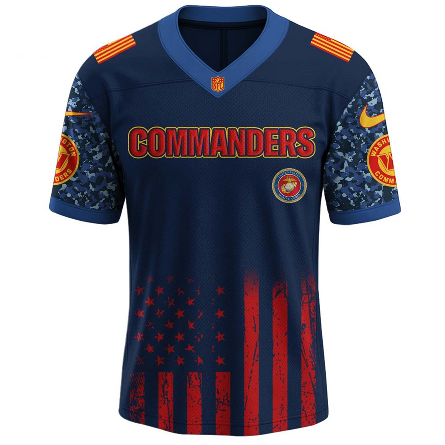 WAS x U.S.M.C 250th Birthday Celebration Jersey DatND DVT
