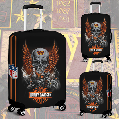 WC NFL x Motorcycle Luggage Cover Suitcase Protector DDT CTND