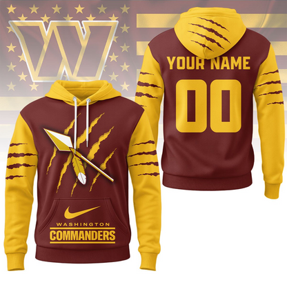WC Premium NFL Fan Pride Claw Hoodie DDT CTND