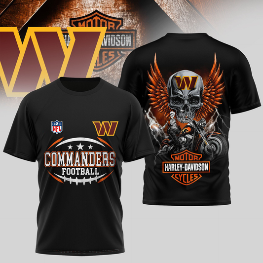 WC Premium NFL Motorcycle 3D Shirt DDT CTND