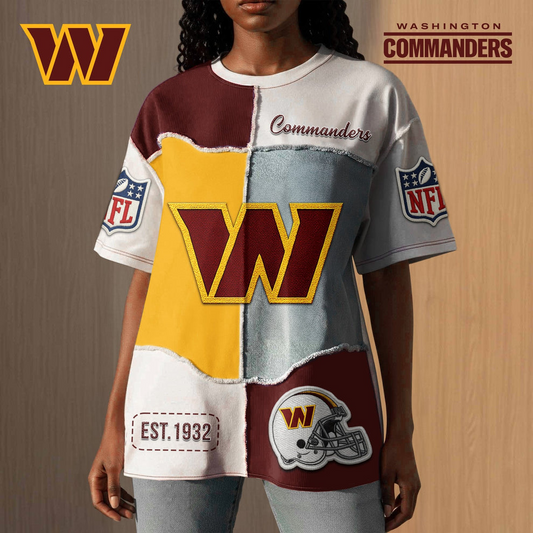 WC Premium NFL Patchwork Vintage T-Shirt DDT CTND