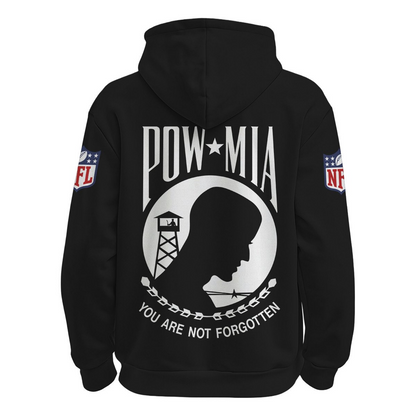 WC Premium NFL Pow Mia Hoodie DDT CTND