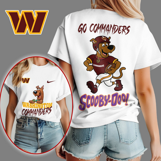 WC Premium NFL Scooby-Doo Fan Women‘s Shirt DDT CTND
