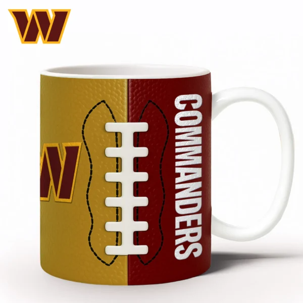 WC Premium NFL Split Color Ceramic Mug DDT HLPhuong