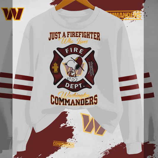 WC x NFL Just A Firefighter Who Love Sweatshirt DDT HLPHUONG