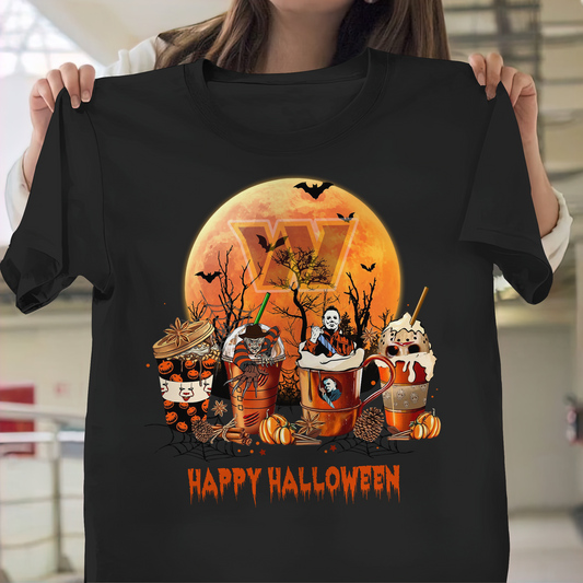 WC x NFL Premium Happy Halloween Shirt DDT NTL
