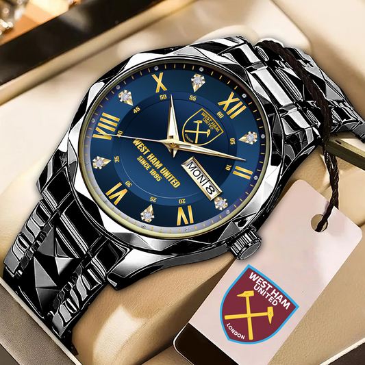 WES Alloy Luxury Quartz Watch DATND TANTD