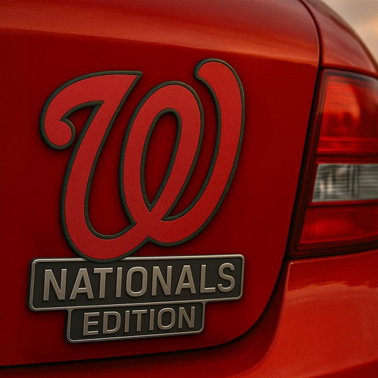 WN Premium 3D Car Name Badge DDT TTV