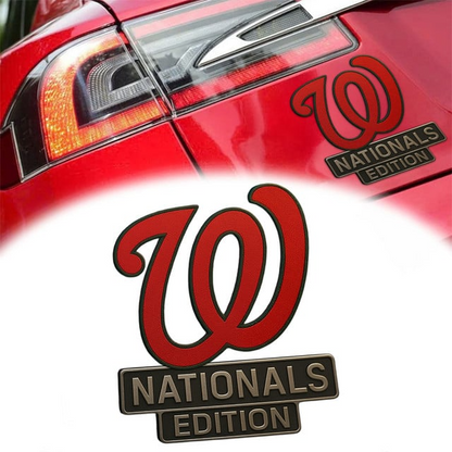 WN Premium 3D Car Name Badge DDT TTV