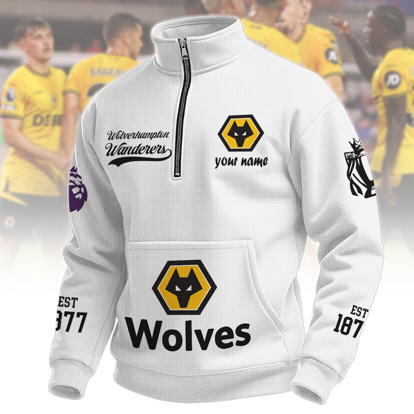 WOL x EPL Quarter-Zip Sweatshirt DatND DVT