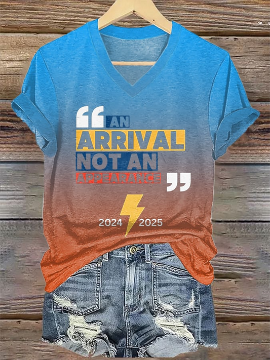 Women's Basketball Print V18 V-Neck T-Shirt DDT NTL