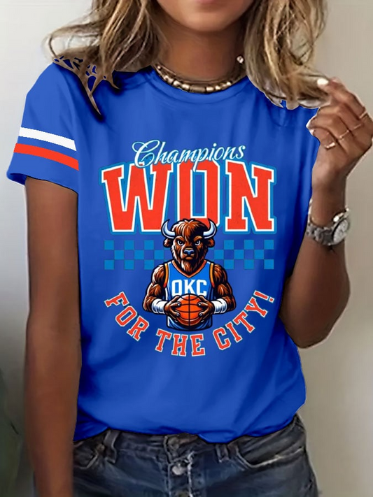 Women's Basketball Print V3 T-shirt DDT NTL