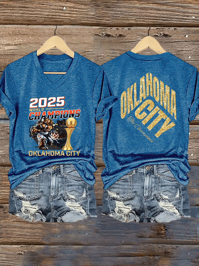 Women's Basketball Print V5 V-Neck T-Shirt DDT NTL