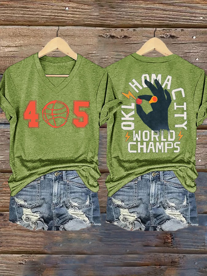 Women's Retro Basketball Team 2025 Champions Print V2 T-Shirt DDT NTL