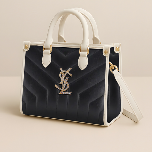 YSL Paris Leather Bag V1 DATND TANTD