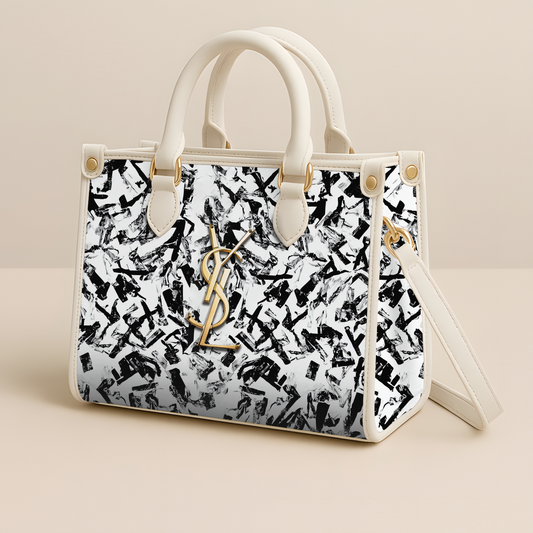 YSL Paris Leather Bag V19 DATND TANTD